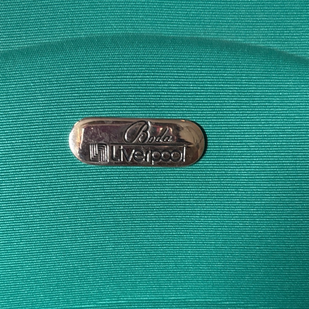 Vintage Liverpool Green Travel Bag - Picture 4 of 8